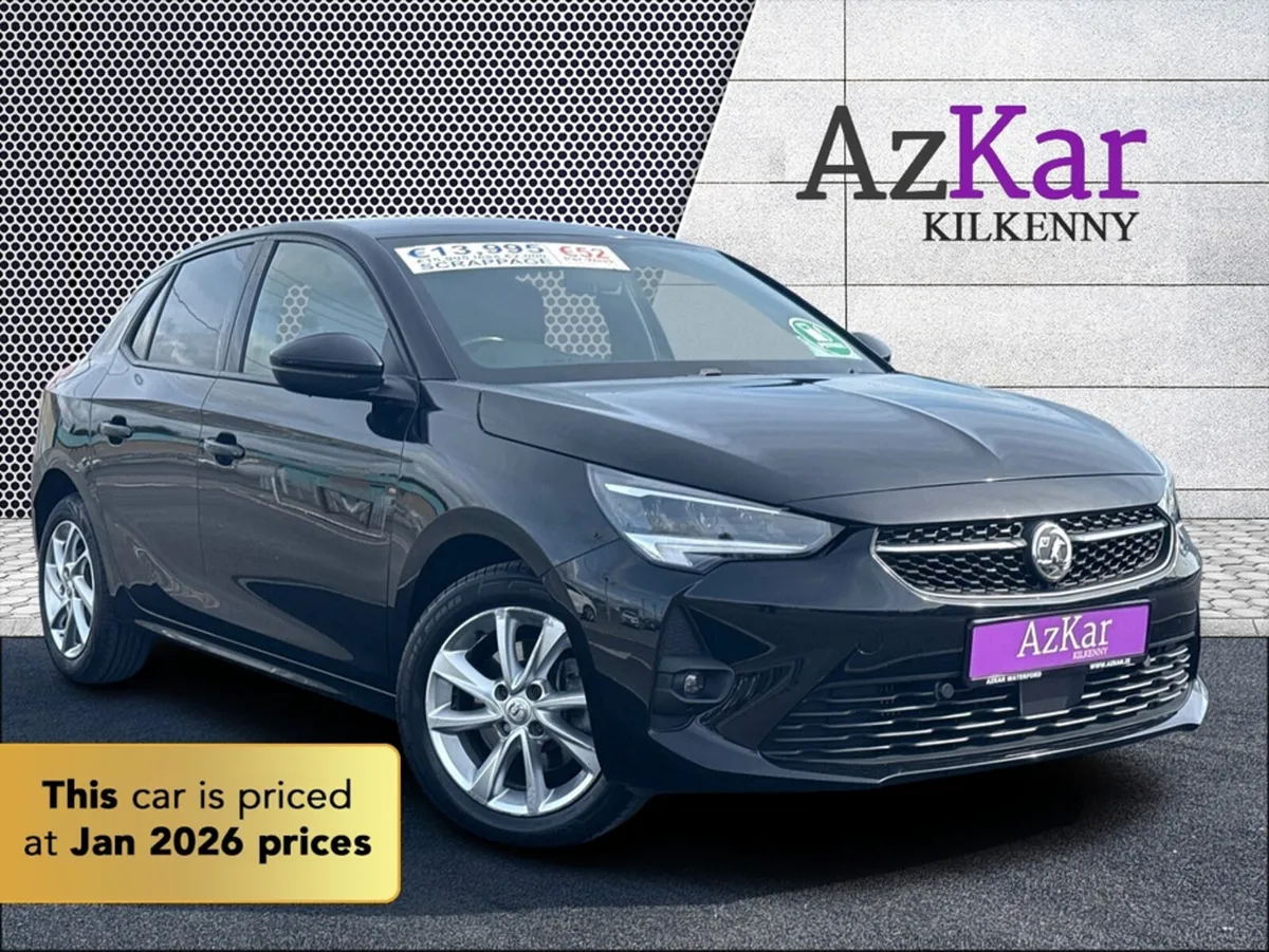 Vauxhall Corsa 2020 1.2 SRI BLACK PACK HATCHBACK € - Image 1