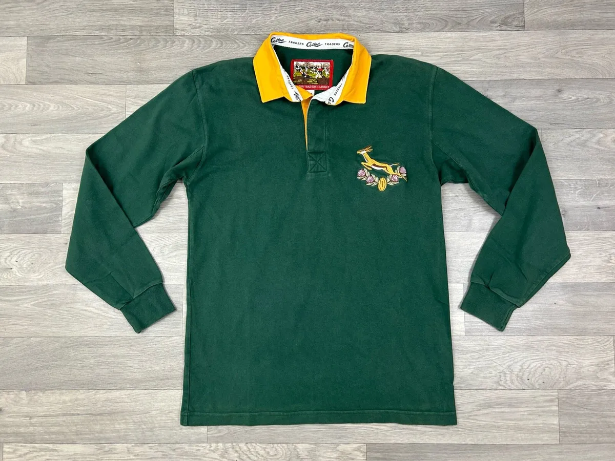 Cotton Traders South Africa Rugby Jersey Mens S - Image 1