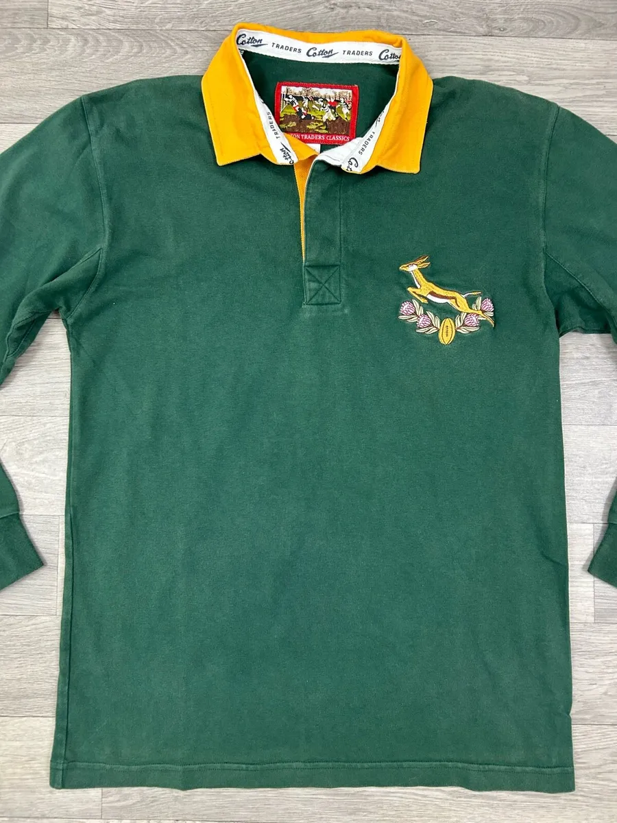 Cotton Traders South Africa Rugby Jersey Mens S - Image 2