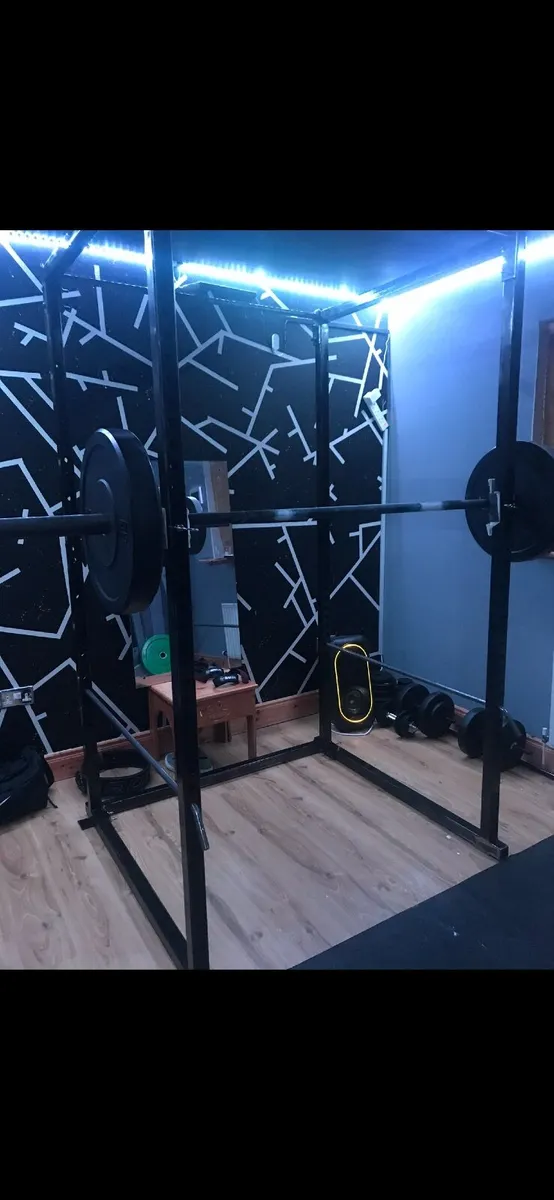 Weights,   Squat Rack  &  Bench - Image 1