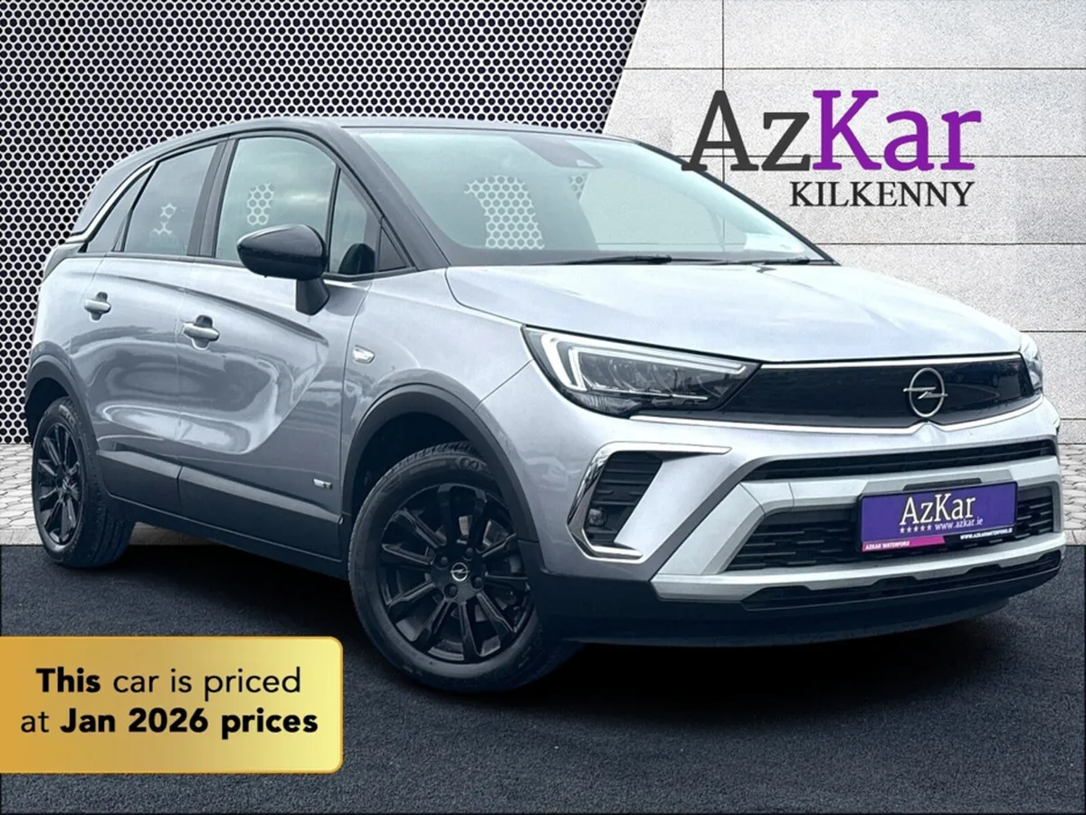 Opel Crossland X 2022 SPORT 1.2 PETROL €78 P/W WIT - Image 1