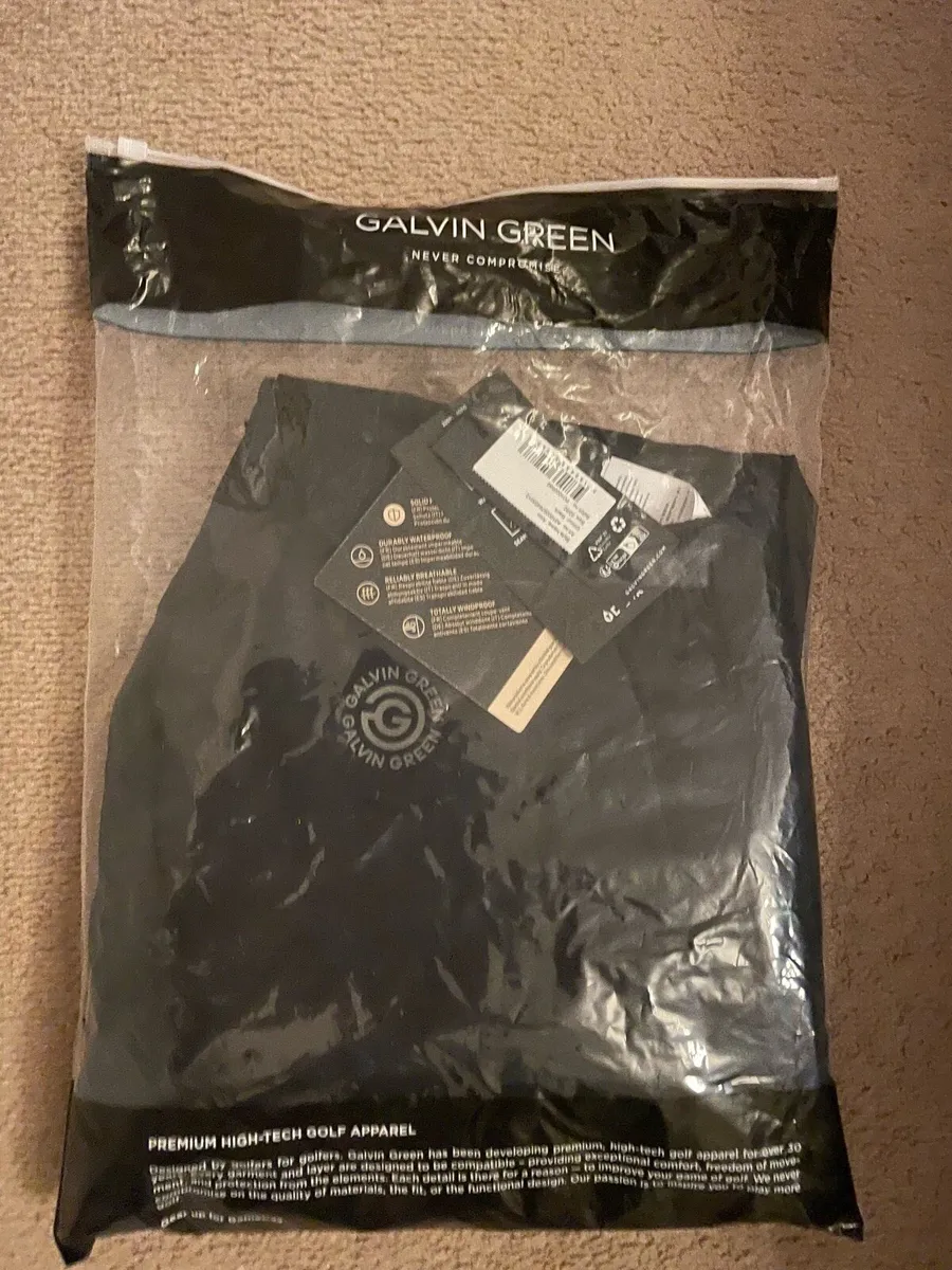 Gavin Green waterproof golf trousers - Image 1