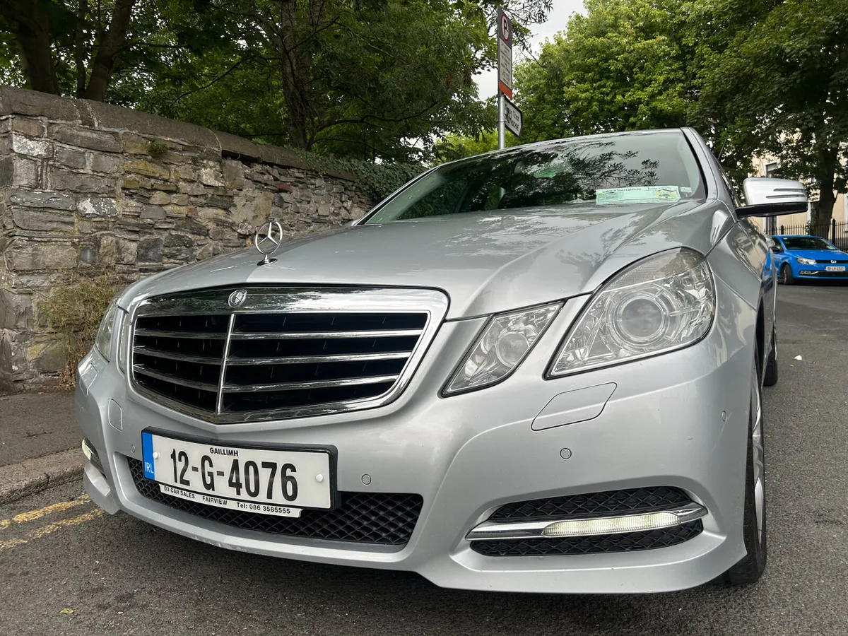 2012 MERCEDES E CLASS AUTOMATIC NCT JUNE 2026 - Image 1