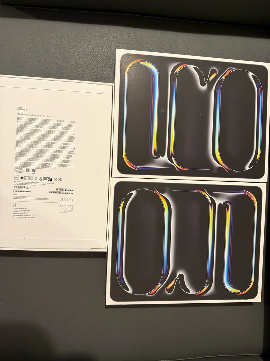 IPad Pro 13-inch M4 2024 Sealed 1y Warranty RECEIP - Image 1