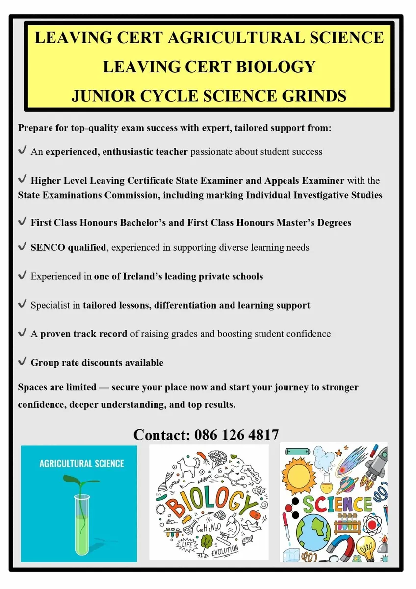 Ag Science, Biology, Science Grinds