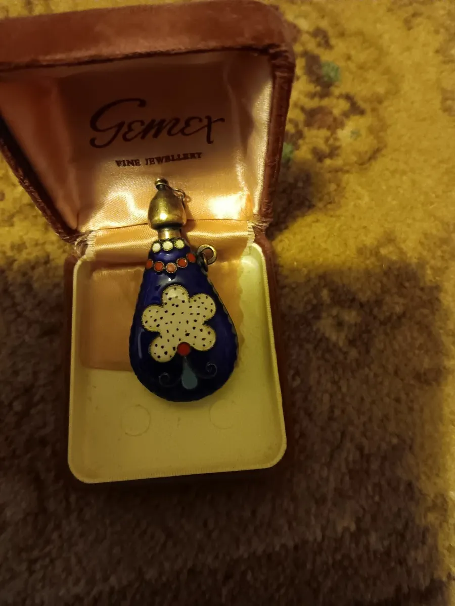 Antique cloisonne cent bottle - Image 3