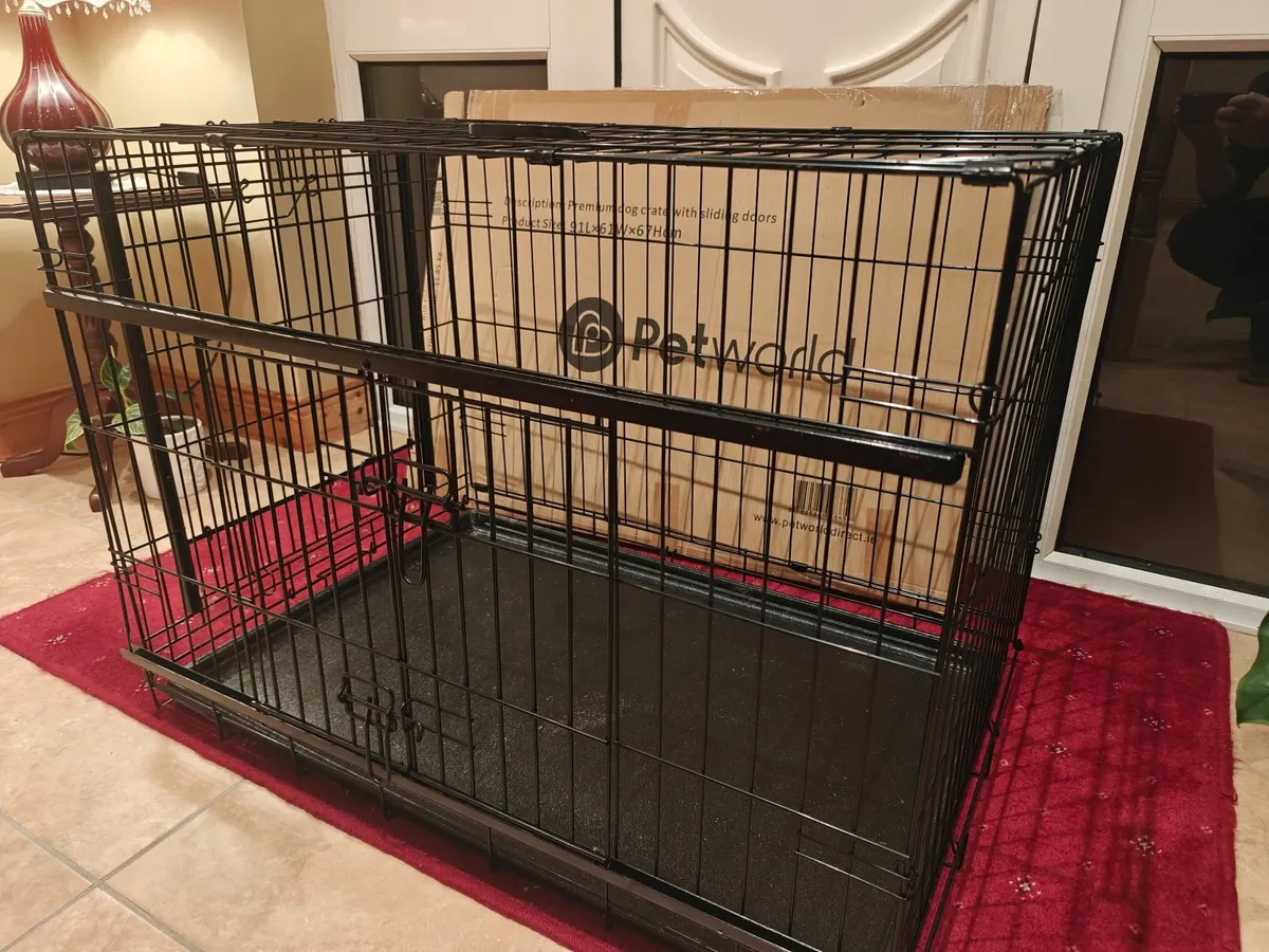 Dog crate - Large 91Lx61Wx67Hcm - Image 4