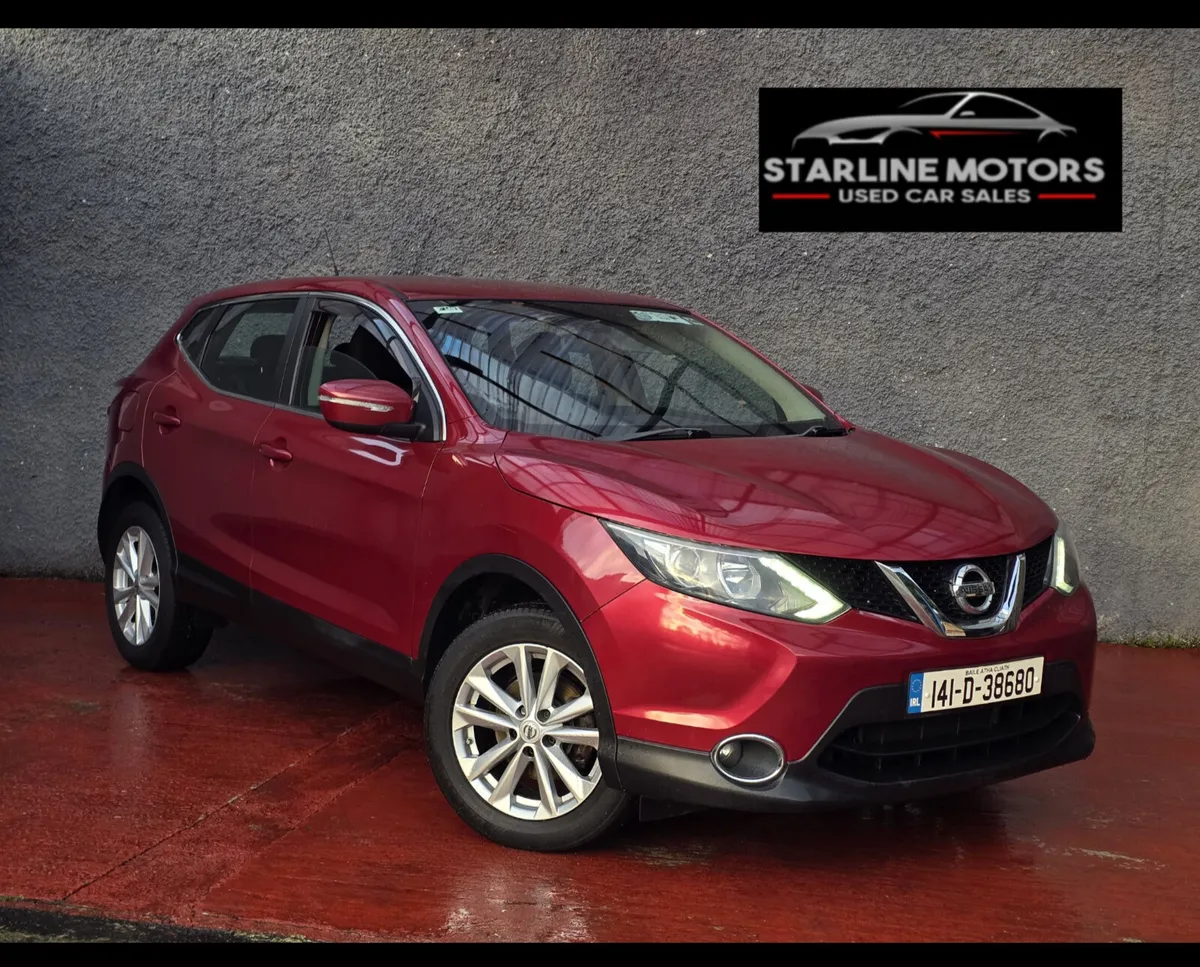 2014 Nissan Qashqai 1.2 1 Owner Nct & tax 160km - Image 1