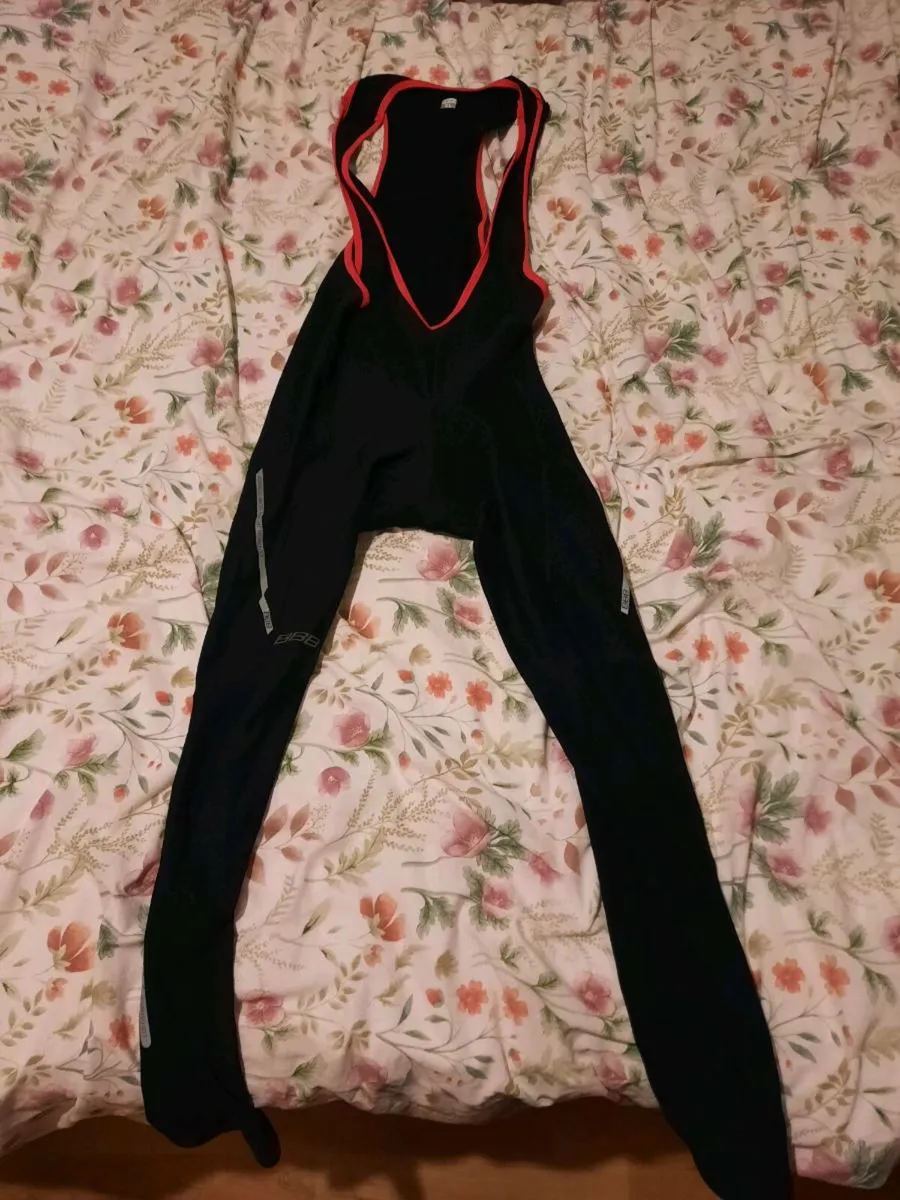 Bib cycling tights - Image 1