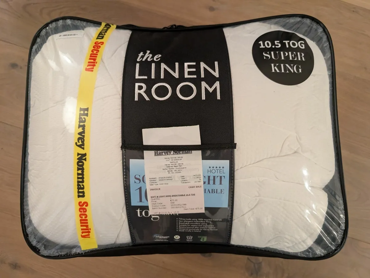 10.5 tog Super King duvet