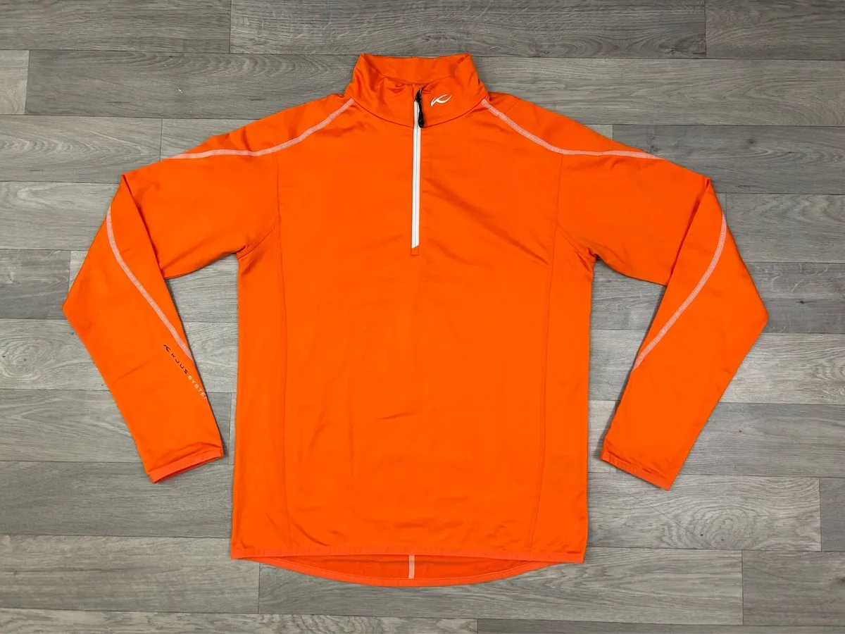 Kjus Half Zip Golf Jumper Mens Medium - Image 1