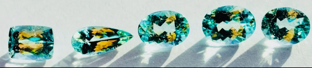 Neon Blue Paraiba Tourmalines - Image 1
