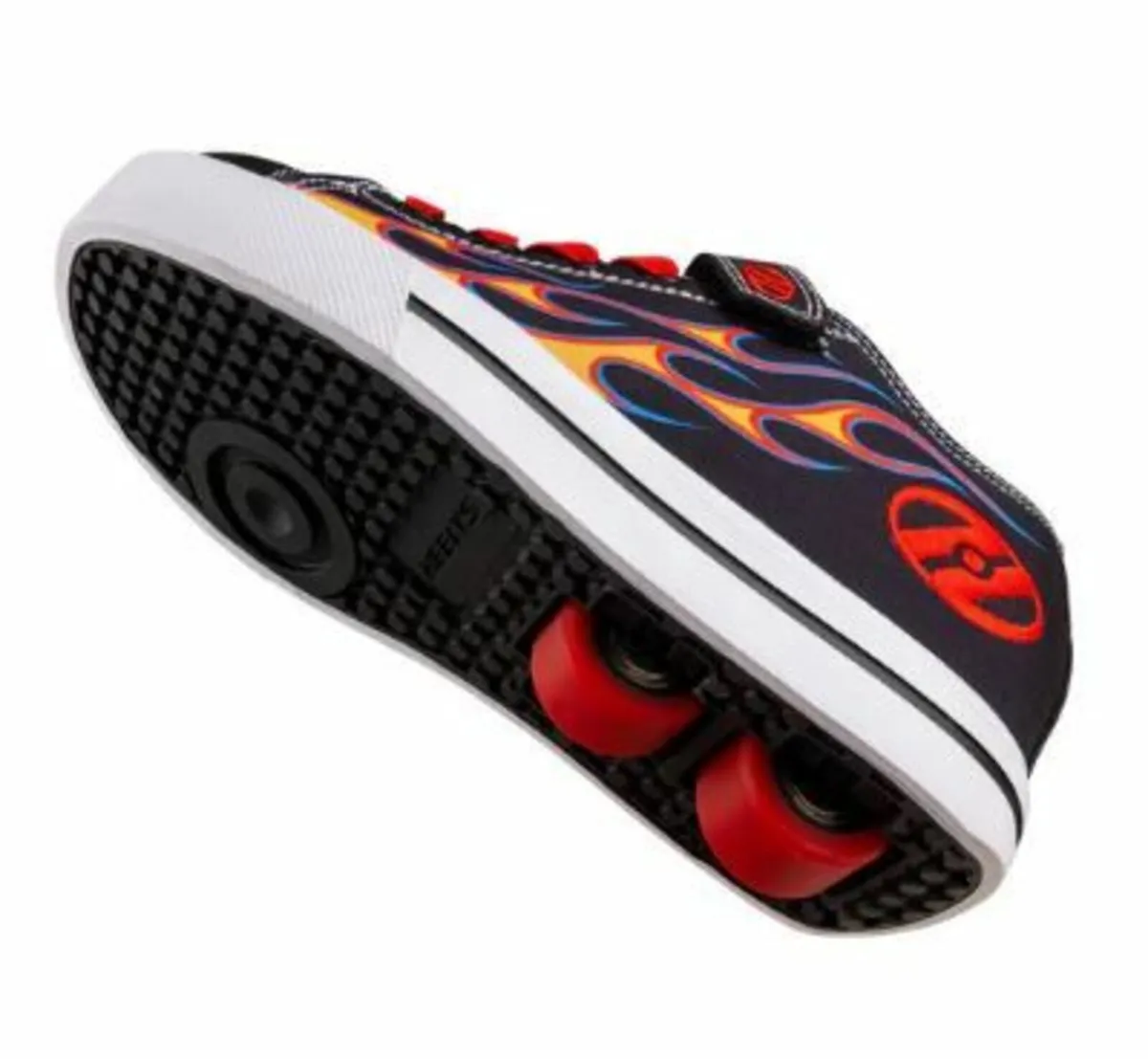 "HEELYS" Red Flame /Size 2. - Image 2