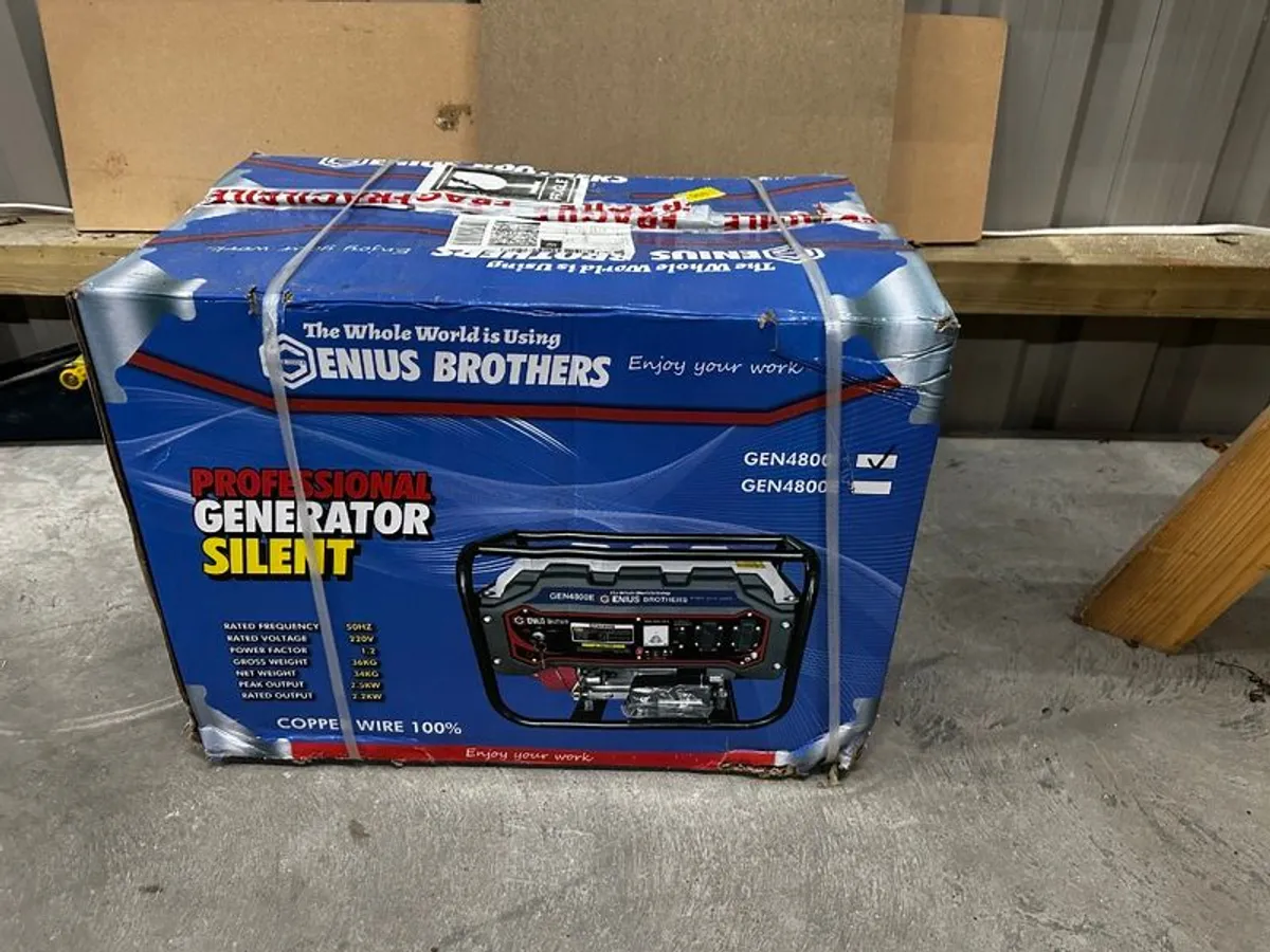 Silent Petrol Home 230v Generator