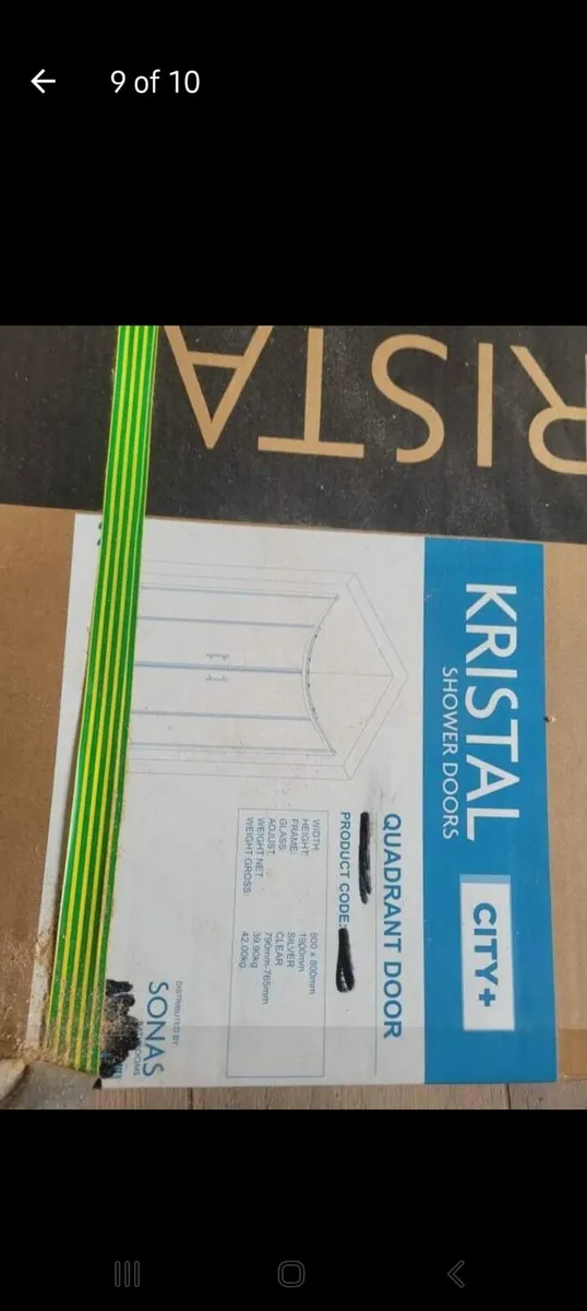 Sonas City Plus Quadrant Two Door 800 | CTP001 - Image 1