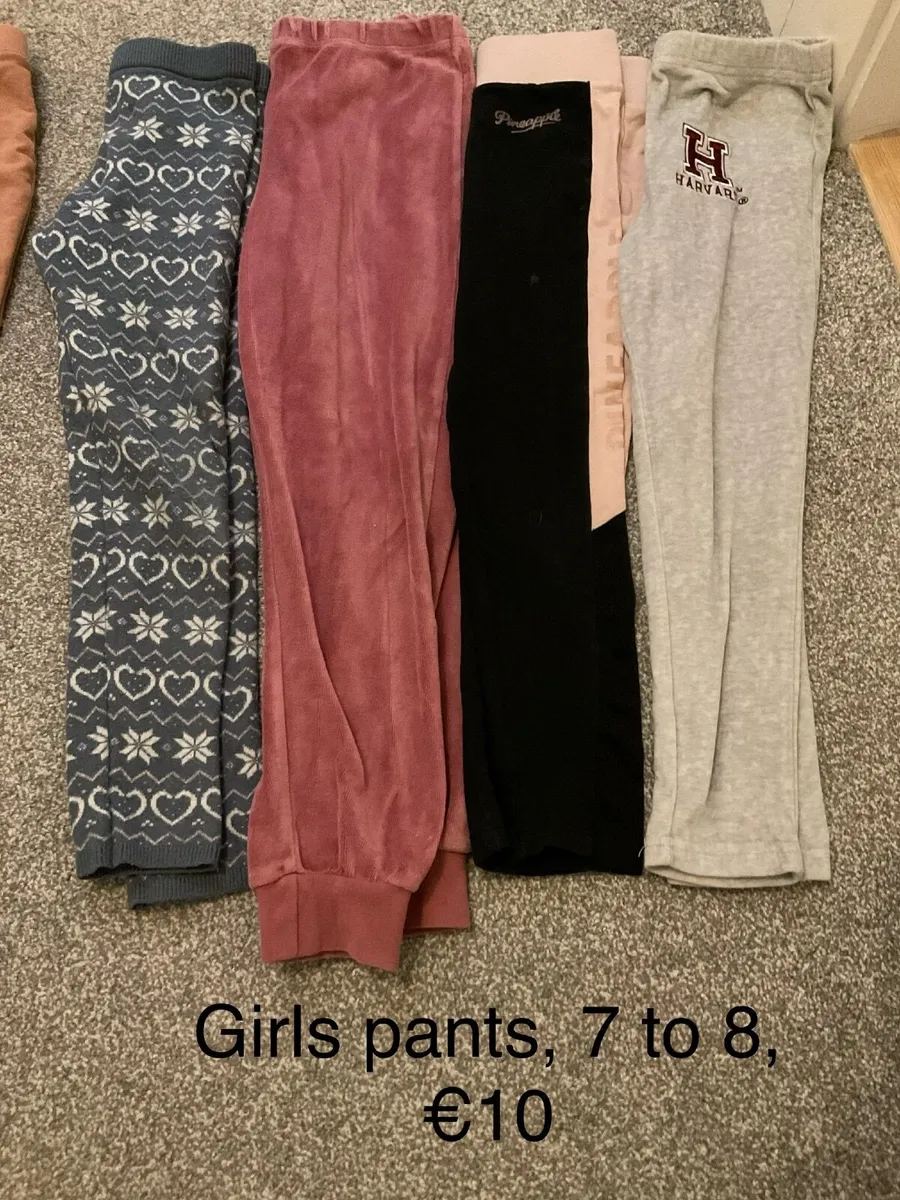 Girls pants, 7 to 8 , good condition
