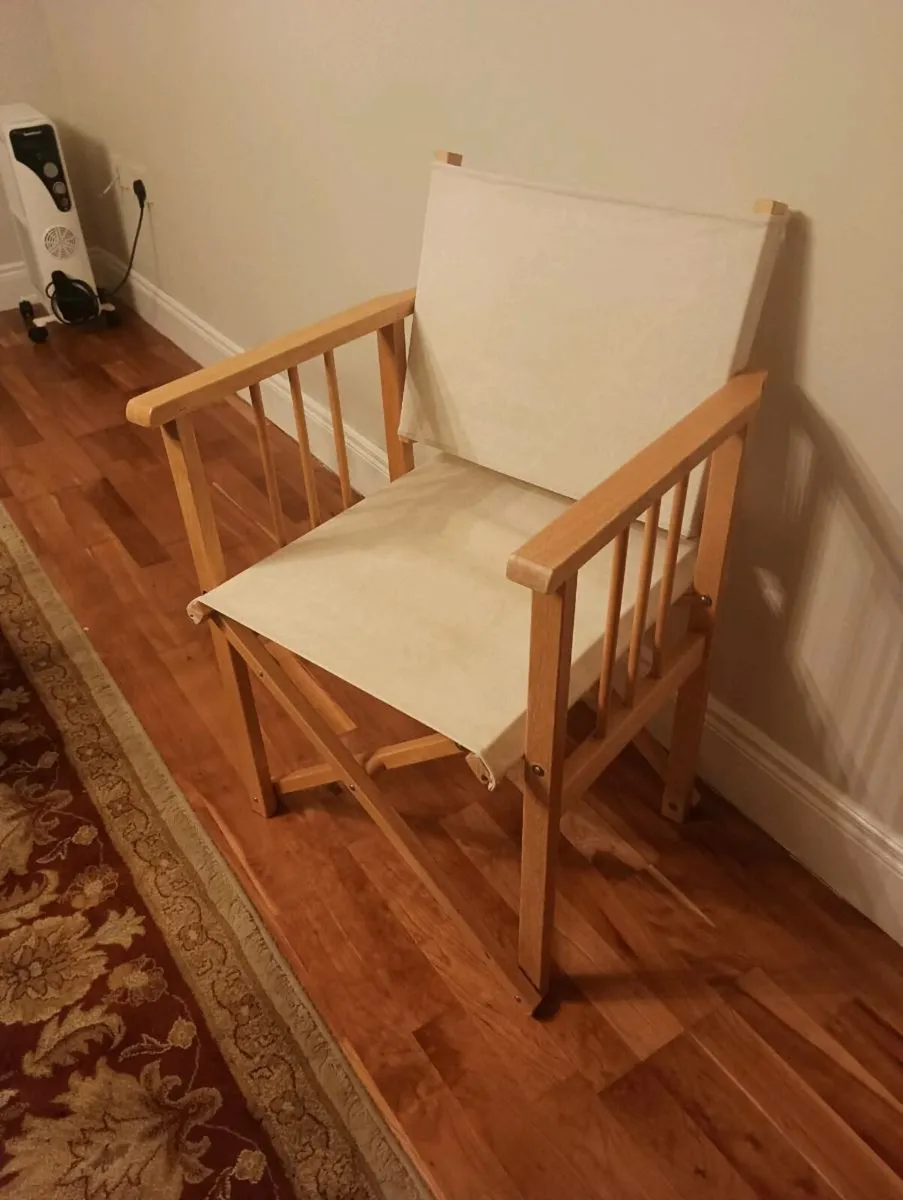 Director's chair 26 perfect condition - Image 4
