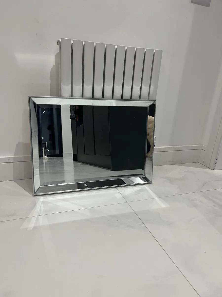 Silver/chrome mirror - Image 3
