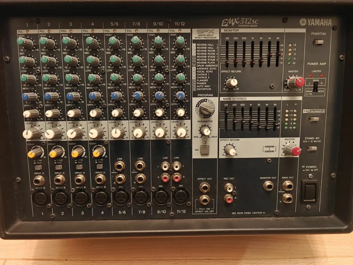 Powered Mixer EMX512sc