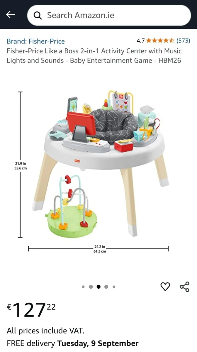 Fisher-Price Like a Boss 2-in-1 Activity Center - Image 1