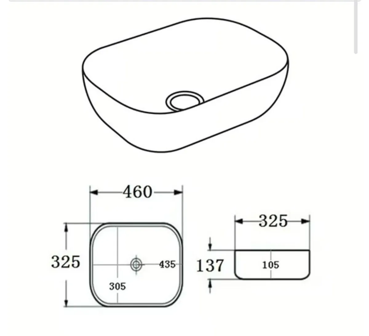 Bathroom Basin - Image 3