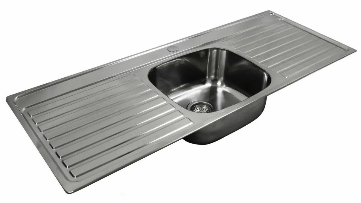 Double drainer sink NEW
