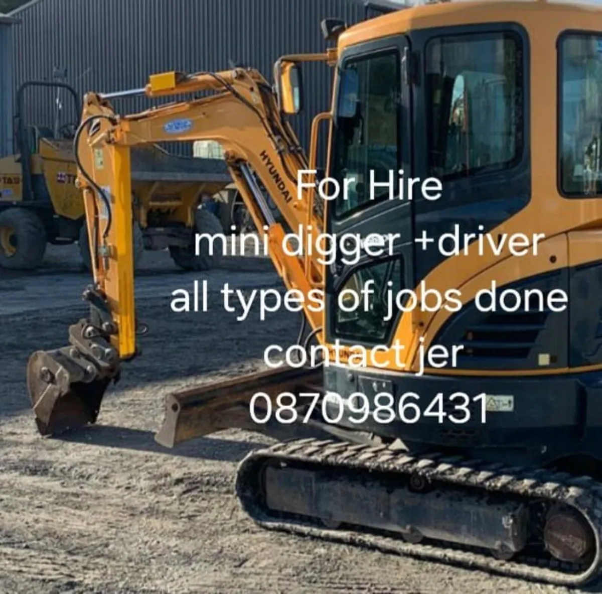 FOR HIRE - Image 1