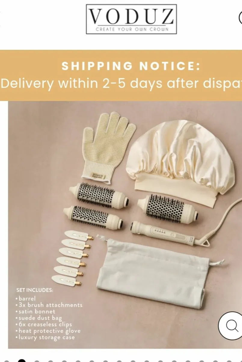 Voduz XF Perrie Sian 3-IN-1 Hot Brush x 1 - Image 1