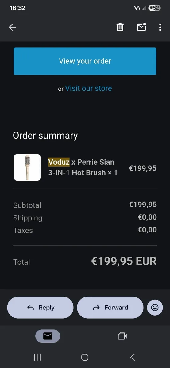 Voduz XF Perrie Sian 3-IN-1 Hot Brush x 1 - Image 2