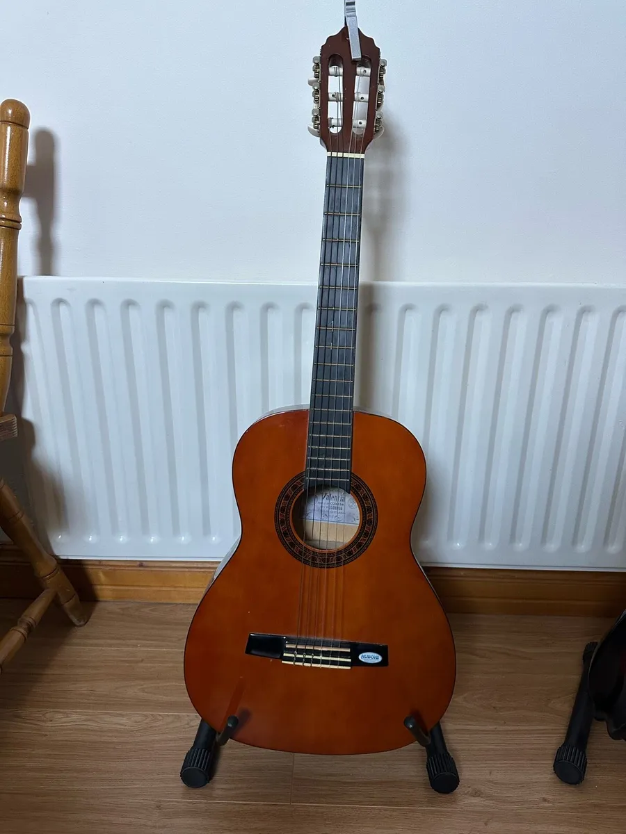 Valencia CG160 Classical Guitar and Korg Tuner - Image 1