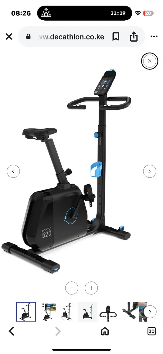DOMYOS Self-Powered Exercise Bike 520 - Image 3