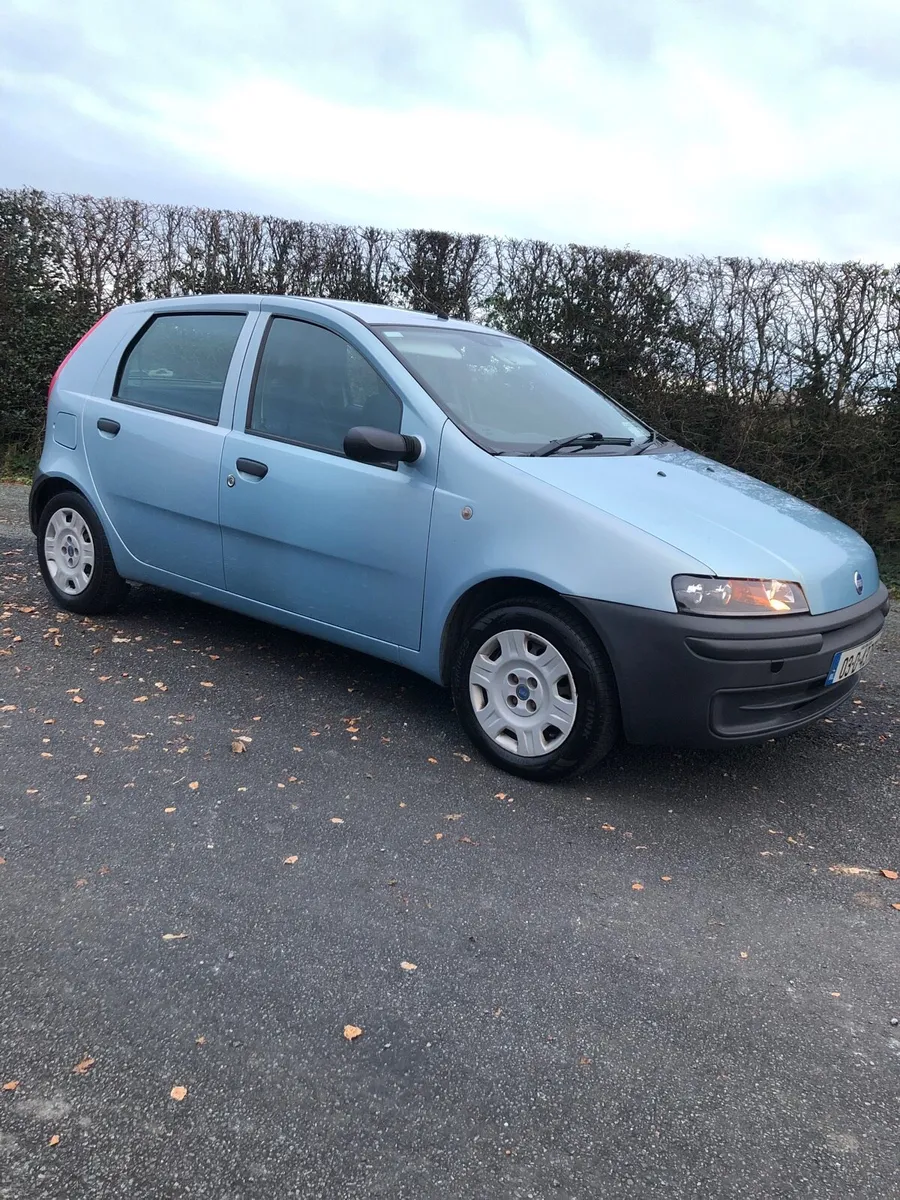 Immaculate 2003 Fiat Punto. NCT + Tax. - Image 1