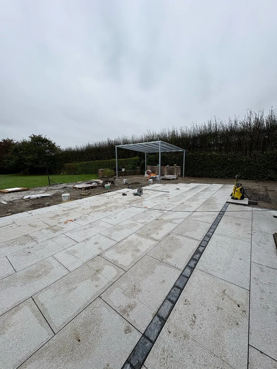 Porcelain tiling, Garden renovation, bricklaying - Image 4