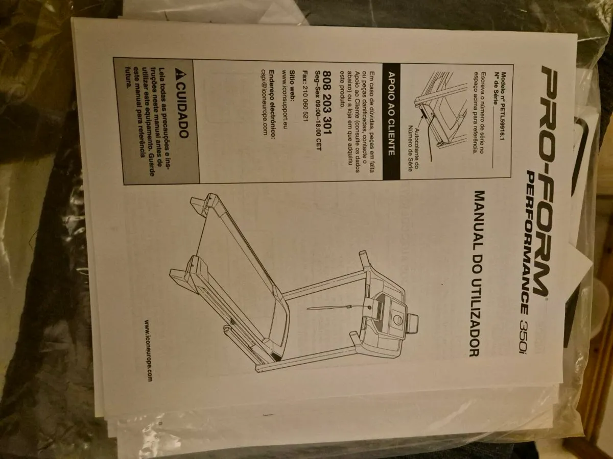 Treadmill pro form 350i - Image 3