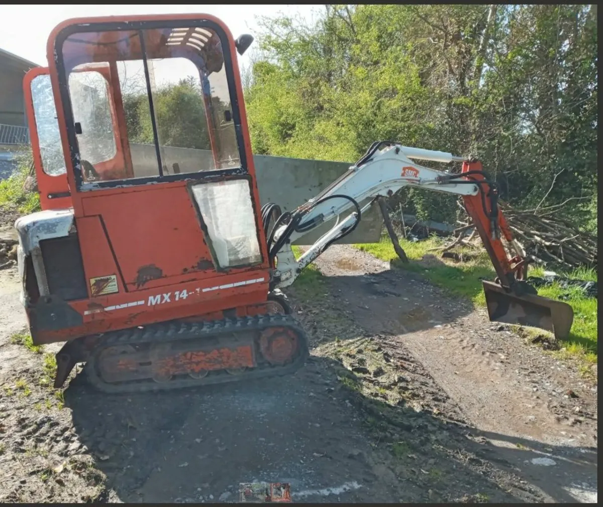 Mini digger, 1.5 ton - Image 2