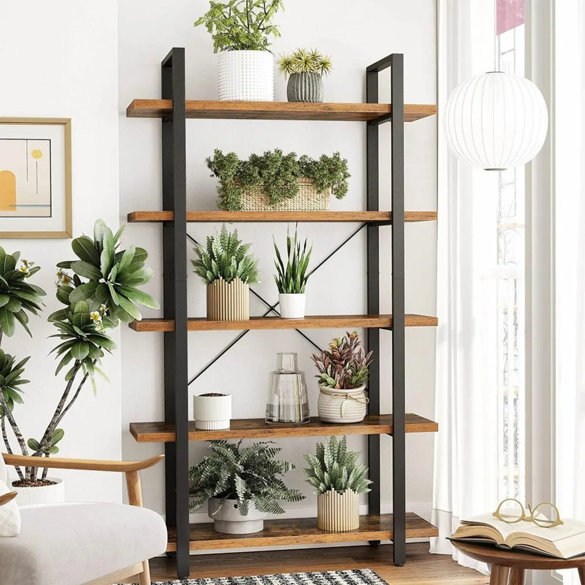 New 5-Layer Industrial Stable Bookcase -FREE P&P - Image 2