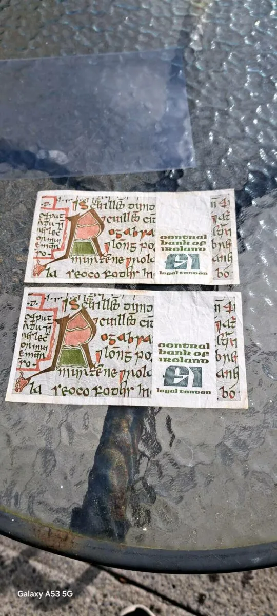 2 Old pound  noats - Image 2