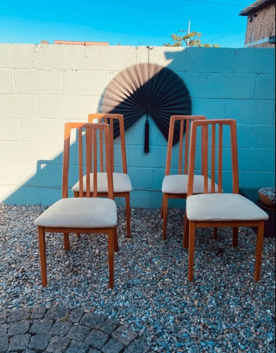 Mid Century Dining Chairs - Image 1