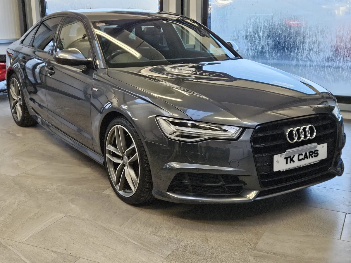 16 AUDI A6 S-LINE FACTORY BLACK EDITION 190 BHP - Image 1