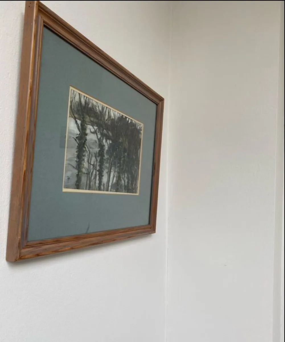 Framed Original Painting Pastel by Jim Manley - Image 2