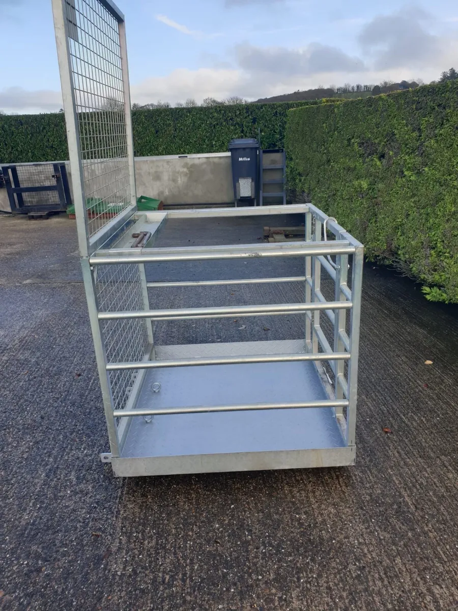 Man Lift Basket/ Safety Cage - Image 2