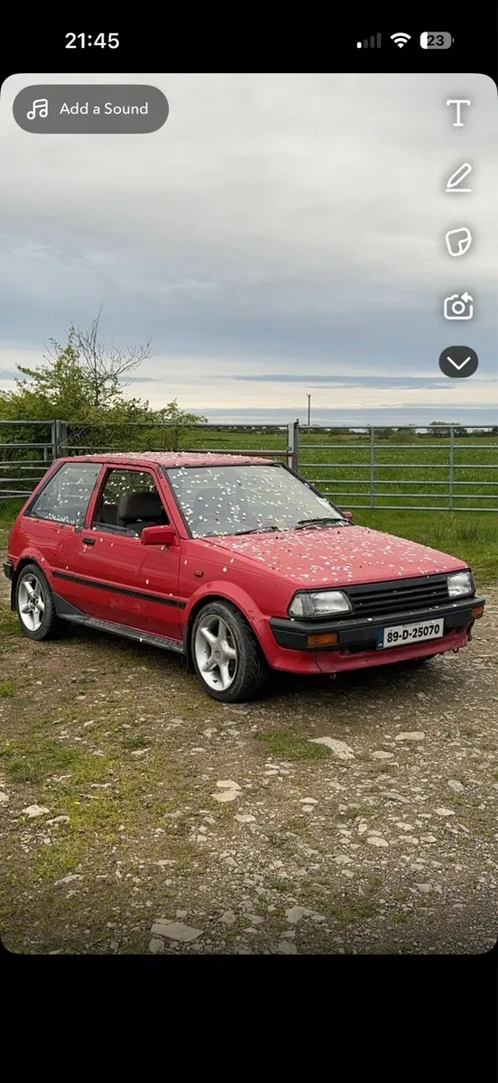 Ep70 Toyota starlet 1.3 - Image 1