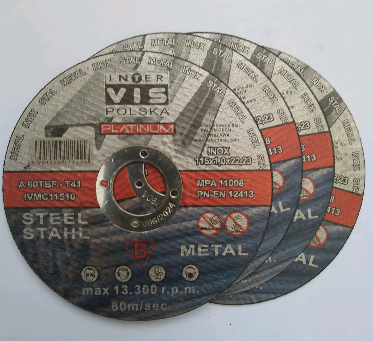 Metal Cutting disc 115 or 125 mm (4.5" or 5") - Image 1