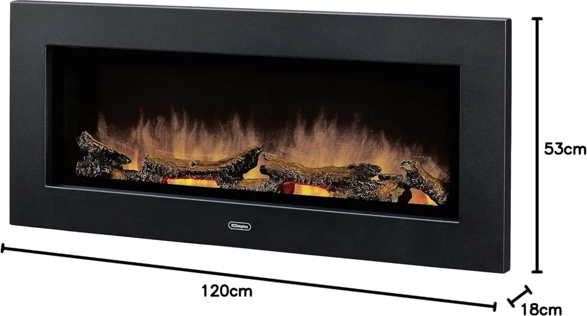 Electric Wall Mount Fireplace - Image 4