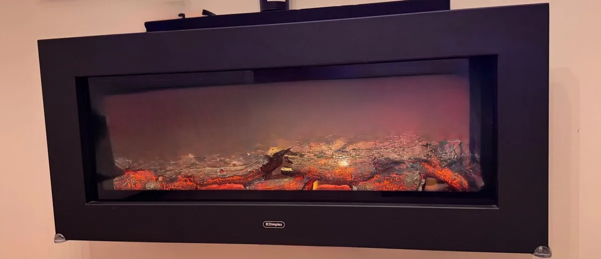 Electric Wall Mount Fireplace - Image 1