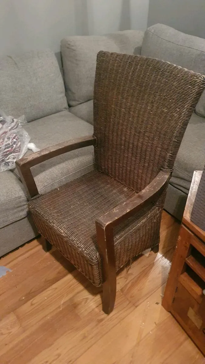 Wicker Chair - Image 1