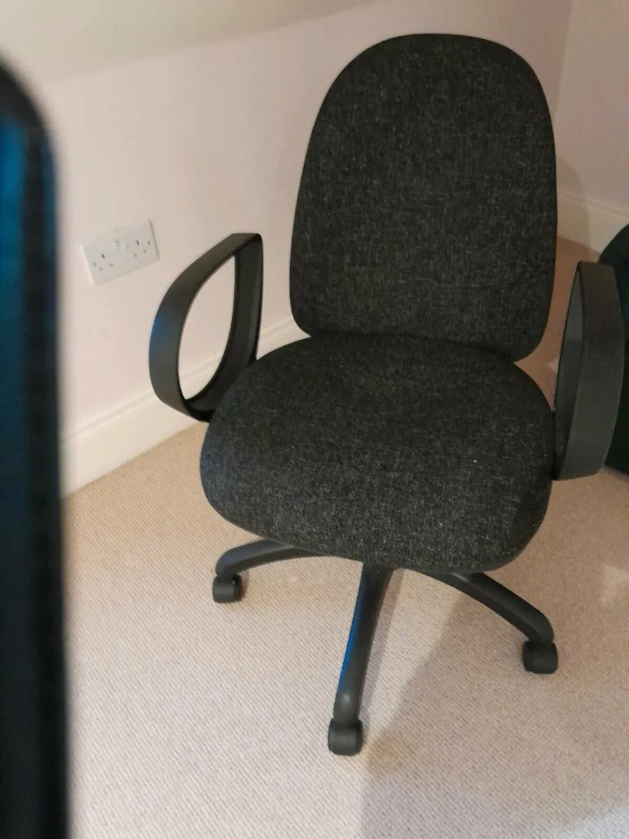 Coffee table ,double bed ,office chair  book case - Image 1