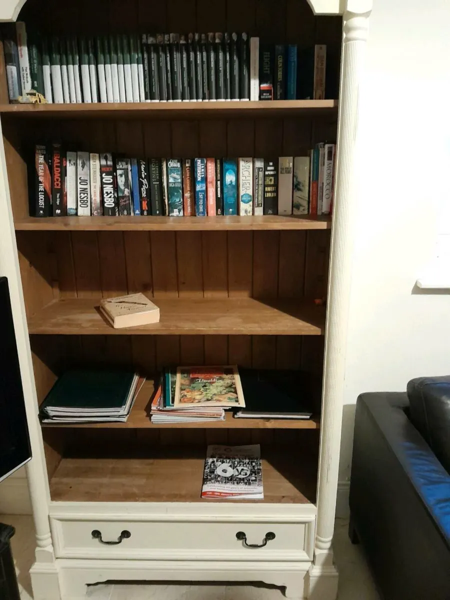 Coffee table ,double bed ,office chair  book case - Image 4