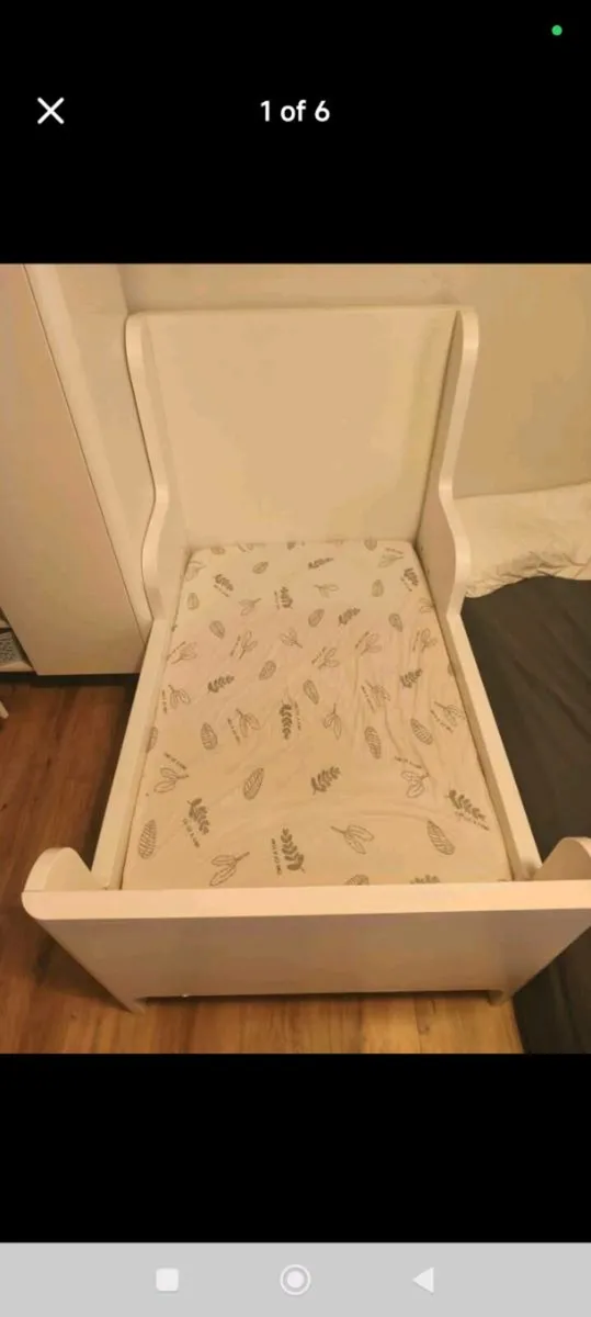 Extendable Toddler bed - Image 1