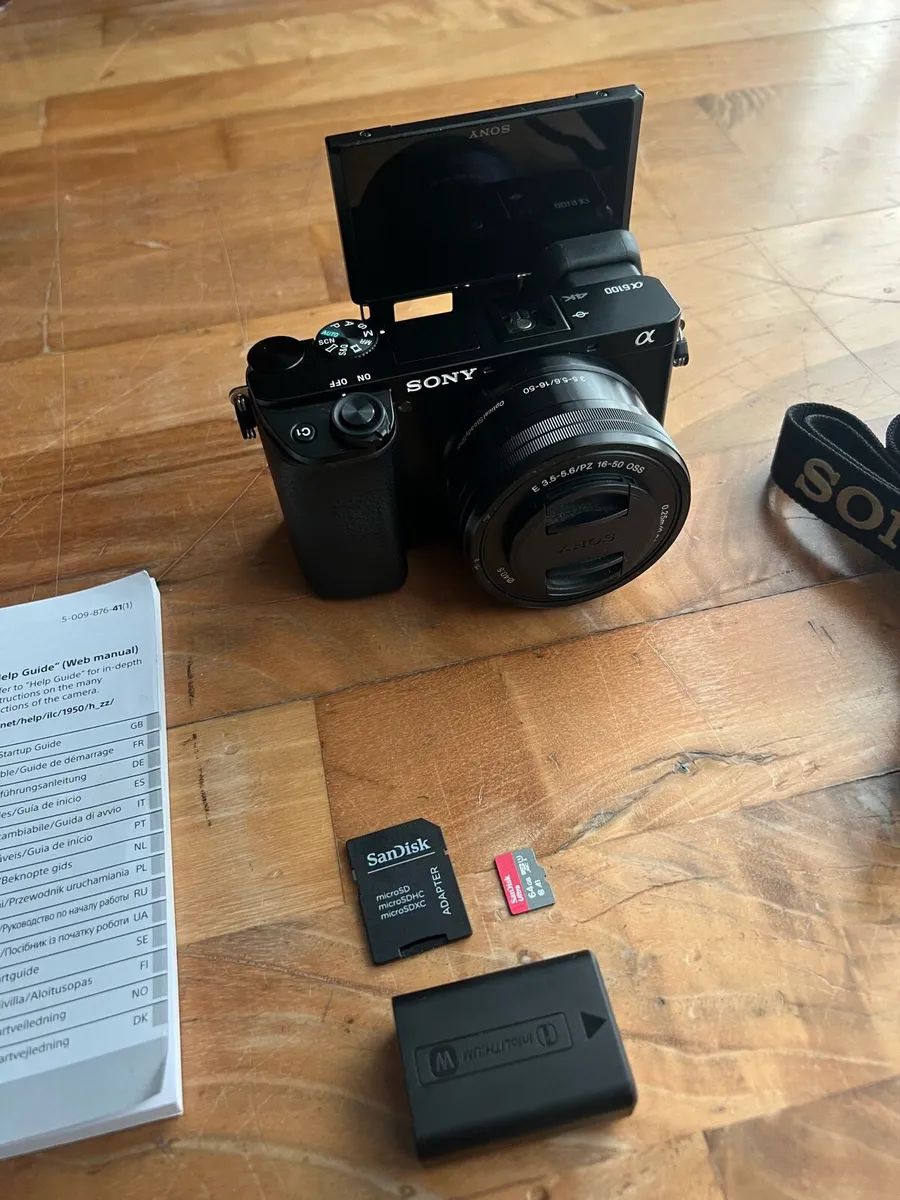 Sony a6100 with lens and accessories - Image 4